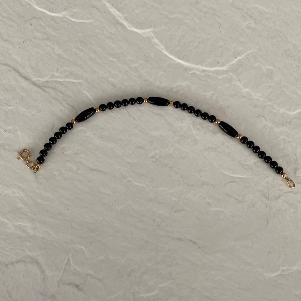 Onyx bravelet